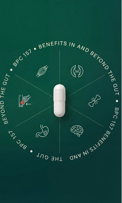 BPC-157 1000 mcg – Oral Capsules   Pharmaceutical Grade with Patented Absorption